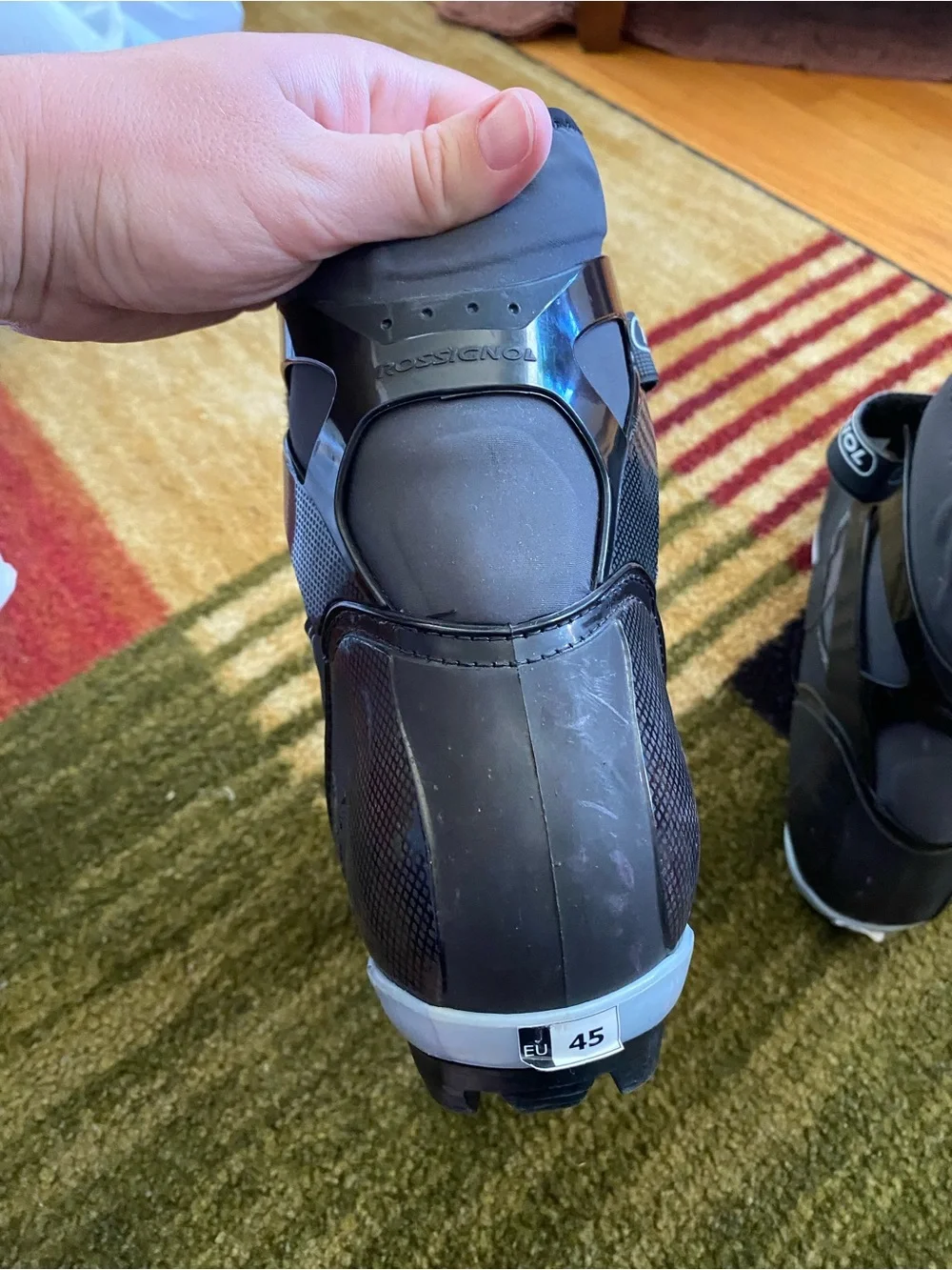 Rossignol Black and Gray Cross-Country Ski Boots